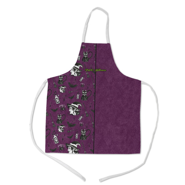 Custom Witches On Halloween Kid's Apron w/ Name or Text