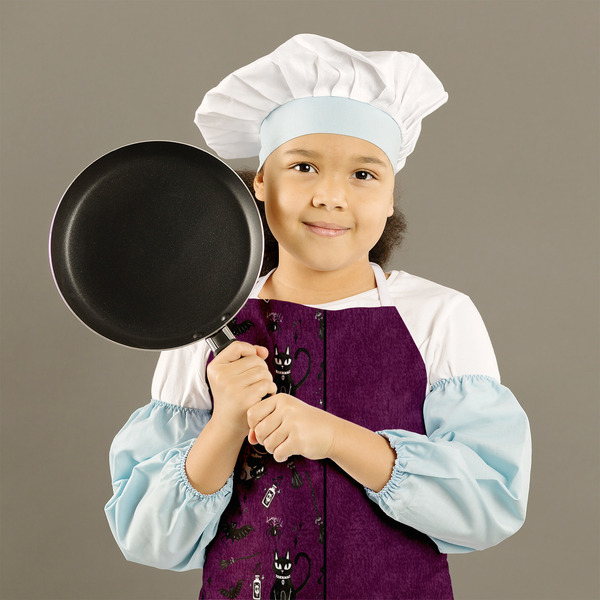 Witches On Halloween Kid's Aprons - Medium - Lifestyle