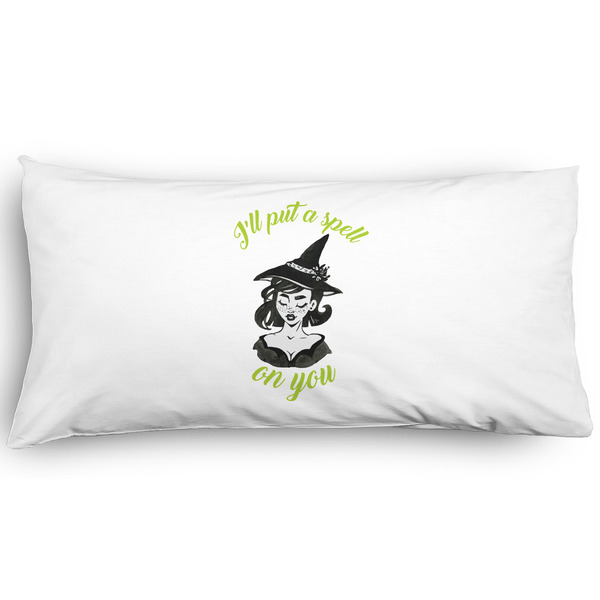 Custom Witches On Halloween Pillow Case - King - Graphic (Personalized)