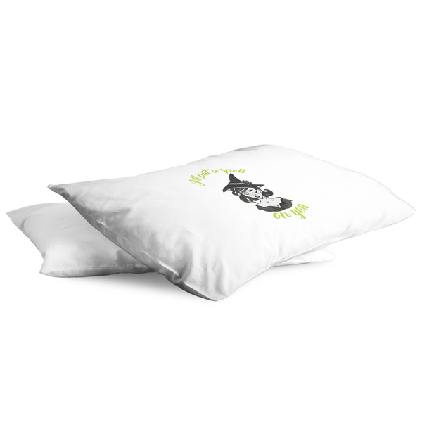 Witches On Halloween King Pillow Case - TWO (partial print)