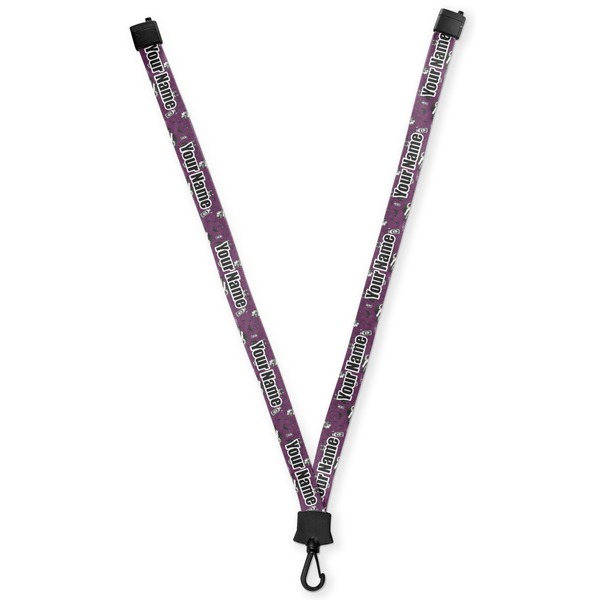 Custom Witches On Halloween Lanyard (Personalized)