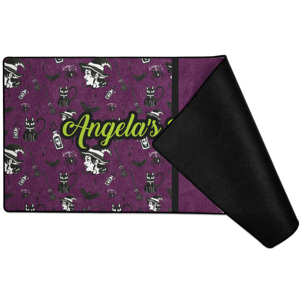 Witches On Halloween Large Gaming Mats - FRONT W/ FOLD