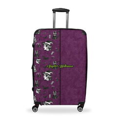 Witches On Halloween Suitcase - 28" Large - Checked w/ Name or Text