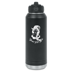 Witches On Halloween Water Bottles - Laser Engraved - Front & Back (Personalized)