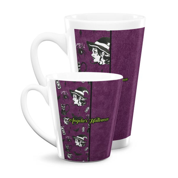 Witches On Halloween Latte Mugs Main