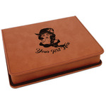 Witches On Halloween Leatherette 4-Piece Wine Tool Set (Personalized)