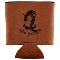 Witches On Halloween Leatherette Can Sleeve (Personalized)