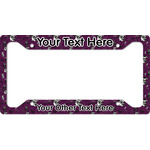 Witches On Halloween License Plate Frame - Style A (Personalized)