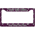 Witches On Halloween License Plate Frame - Style B (Personalized)