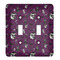 Witches On Halloween Light Switch Cover (2 Toggle Plate)
