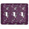Witches On Halloween Light Switch Cover (3 Toggle Plate)