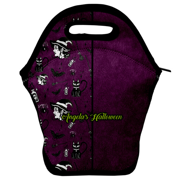 Custom Witches On Halloween Lunch Bag w/ Name or Text