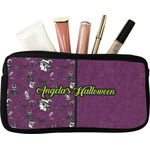 Witches On Halloween Makeup / Cosmetic Bag - Small (Personalized)