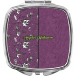 Witches On Halloween Compact Makeup Mirror (Personalized)
