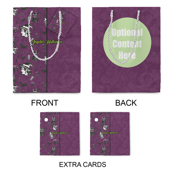 Witches On Halloween Medium Gift Bag - Approval