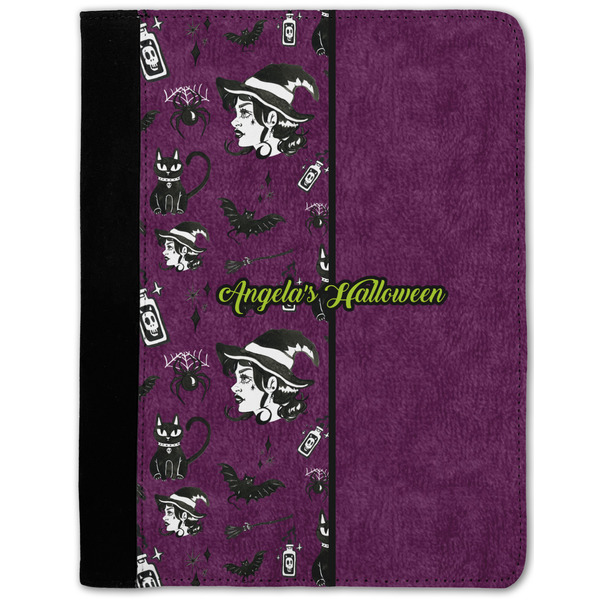 Custom Witches On Halloween Notebook Padfolio w/ Name or Text