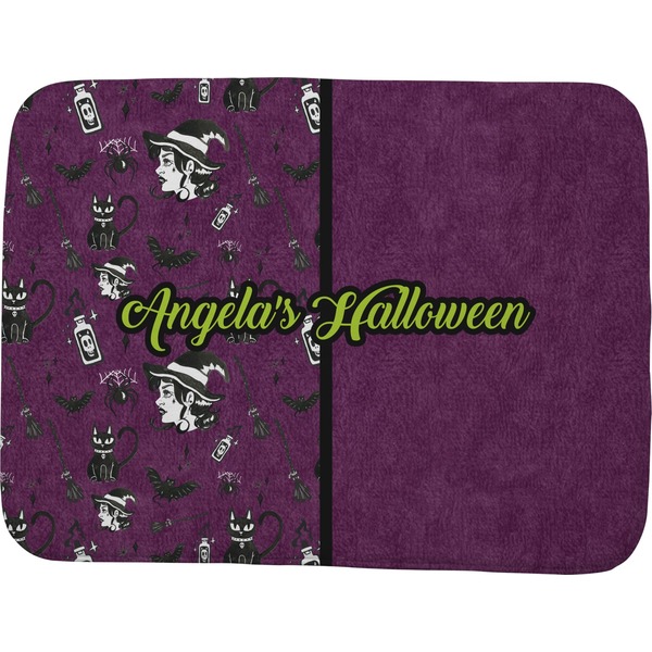 Custom Witches On Halloween Memory Foam Bath Mat - 48"x36" (Personalized)