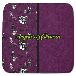 Witches On Halloween Memory Foam Bath Mat - 48"x48" (Personalized)