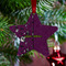 Witches On Halloween Metal Star Ornament - Lifestyle