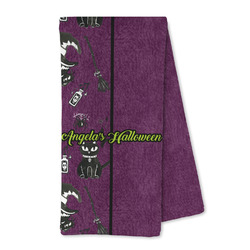 Witches On Halloween Kitchen Towel - Microfiber (Personalized)