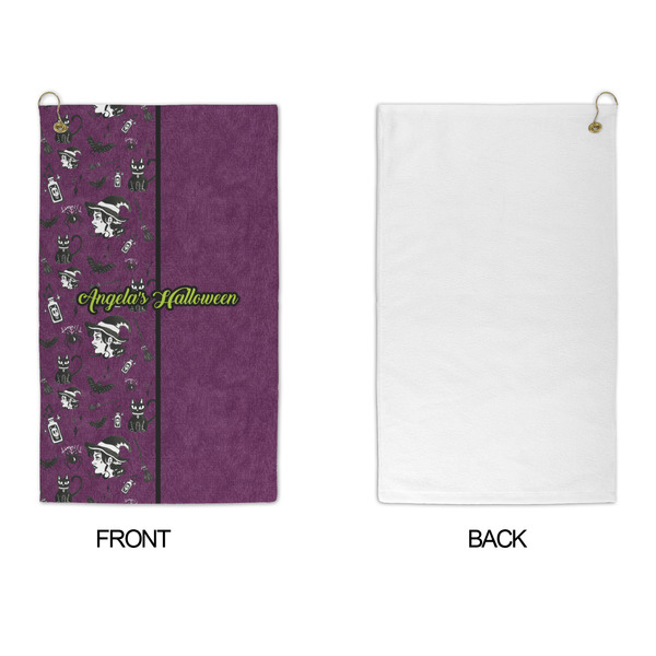 Witches On Halloween Microfiber Golf Towels - APPROVAL