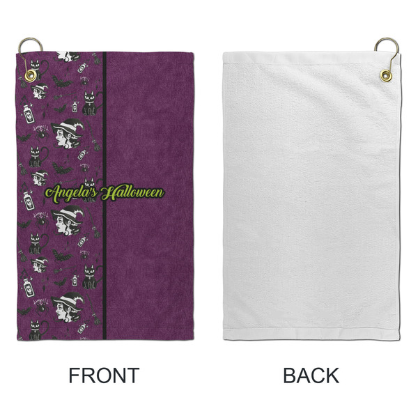 Witches On Halloween Microfiber Golf Towels - Small - APPROVAL