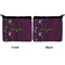 Witches On Halloween Neoprene Coin Purse - Front & Back (APPROVAL)