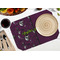 Witches On Halloween Octagon Placemat - Single front (LIFESTYLE) Flatlay