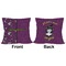 Witches On Halloween Outdoor Pillow - 18x18