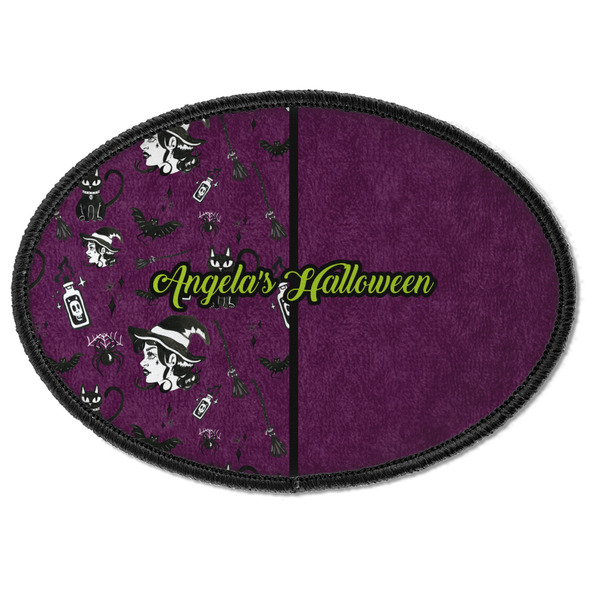Witches On Halloween Oval Patch
