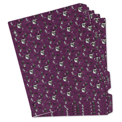Witches On Halloween Binder Tab Divider Set (Personalized)