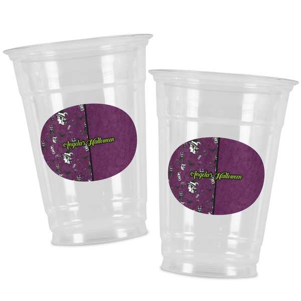 Witches On Halloween Party Cups - 16oz - Alt View