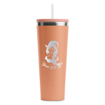 Witches On Halloween RTIC Everyday Tumbler with Straw - 28oz - Peach - Single-Sided (Personalized)