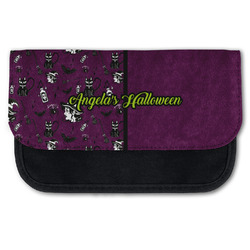Witches On Halloween Canvas Pencil Case w/ Name or Text