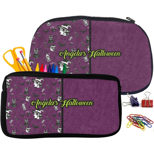 Witches On Halloween Pencil / School Supplies Bags Small and Medium