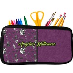 Witches On Halloween Neoprene Pencil Case - Small w/ Name or Text