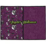 Witches On Halloween Door Mat (Personalized)