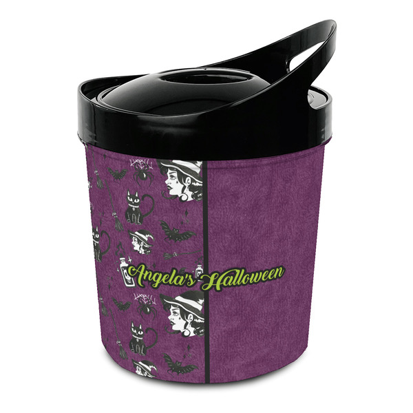 Custom Witches On Halloween Plastic Ice Bucket (Personalized)