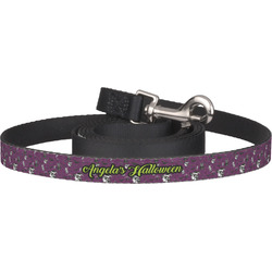Witches On Halloween Dog Leash (Personalized)