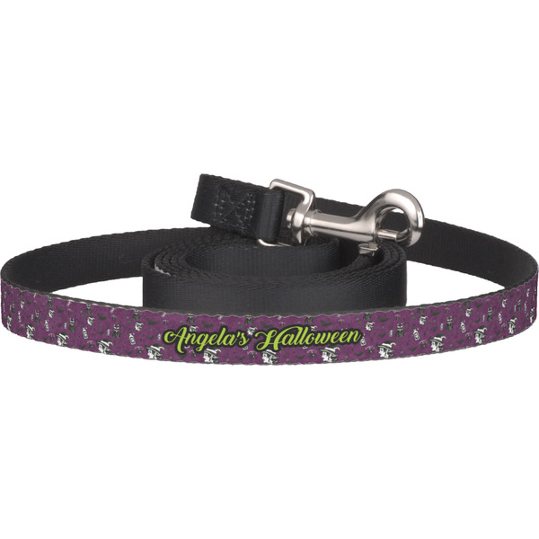 Custom Witches On Halloween Dog Leash (Personalized)