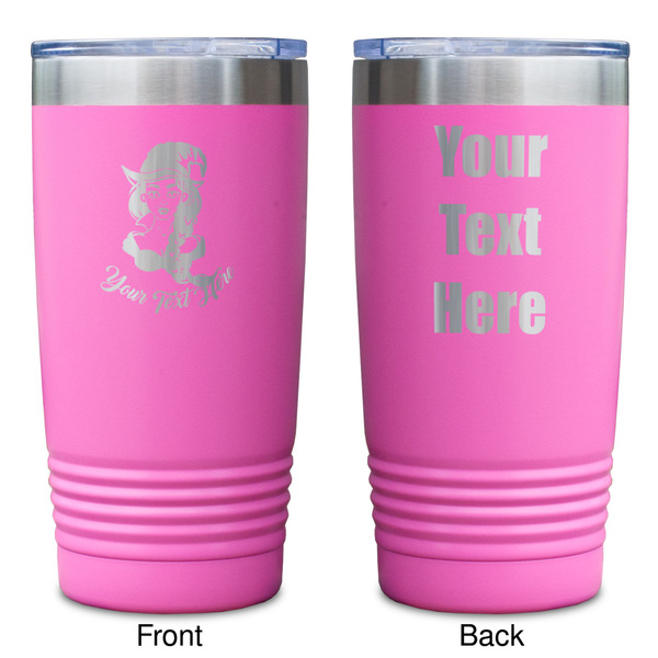 Witches On Halloween Pink Polar Camel Tumbler - 20oz - Double Sided - Approval