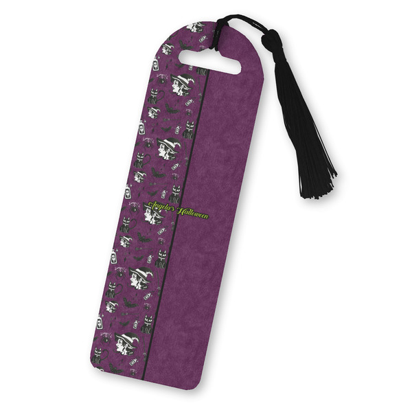 Custom Witches On Halloween Plastic Bookmark (Personalized)