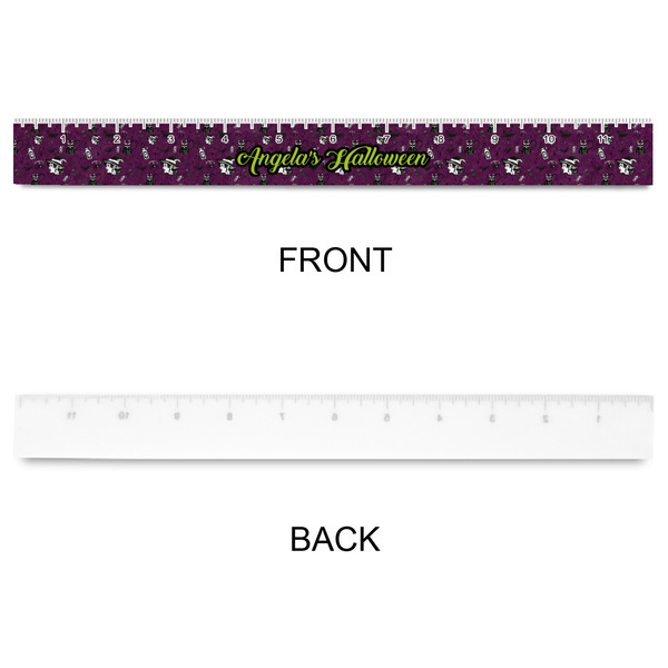 Witches On Halloween Plastic Ruler - 12" - APPROVAL