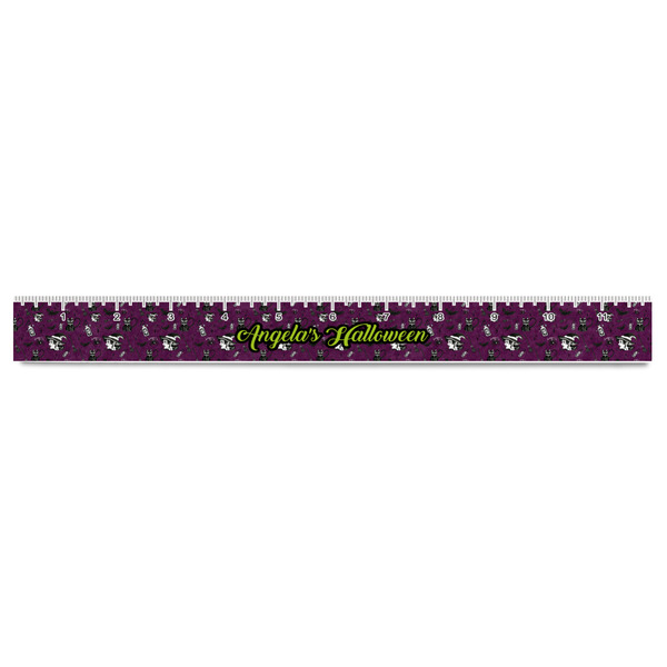 Witches On Halloween Plastic Ruler - 12" - FRONT