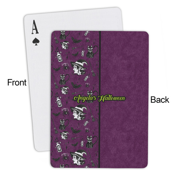 Witches On Halloween Playing Cards - Approval