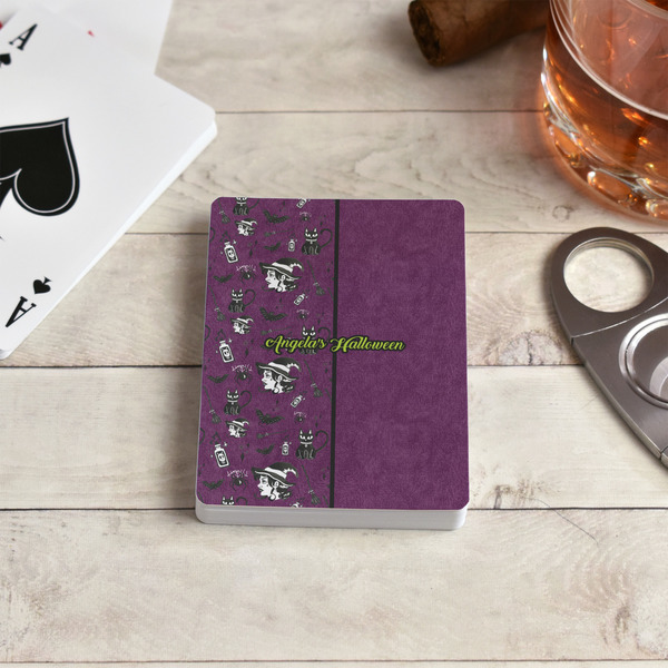 Witches On Halloween Playing Cards - In Context
