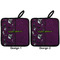 Witches On Halloween Pot Holders - Set of 2 APPROVAL