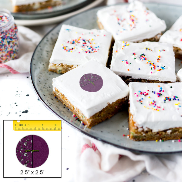 Witches On Halloween Printed Icing Circle - Medium - In Context