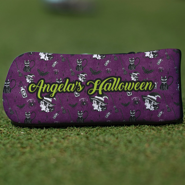 Custom Witches On Halloween Blade Putter Cover (Personalized)
