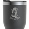 Witches On Halloween RTIC Tumbler - Black - Close Up